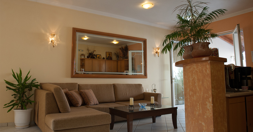 Reception - Agios Sostis Apartments